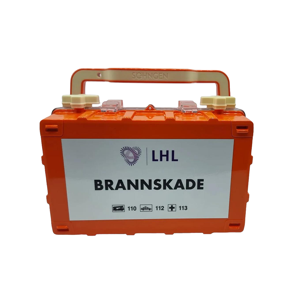 Brannskadekoffert komplett