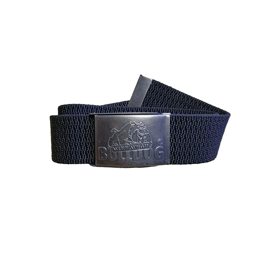 Bulldog belte, elastisk, nylon