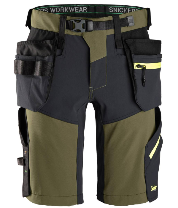 Snickers FlexiWork, Softshell Stretchshorts