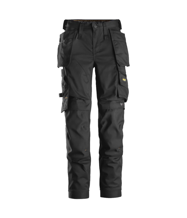 Arbeidsbukse med stretch og hylsterlommer