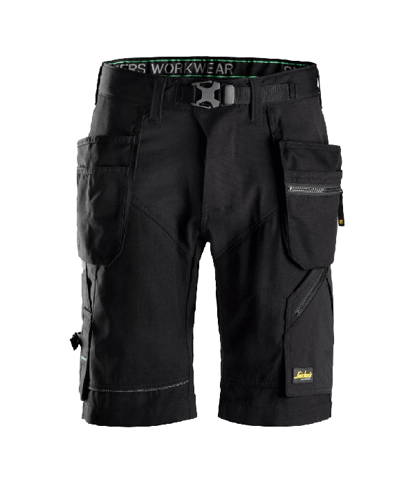 Snickers FlexiWork arbeidsshorts med hylsterlommer