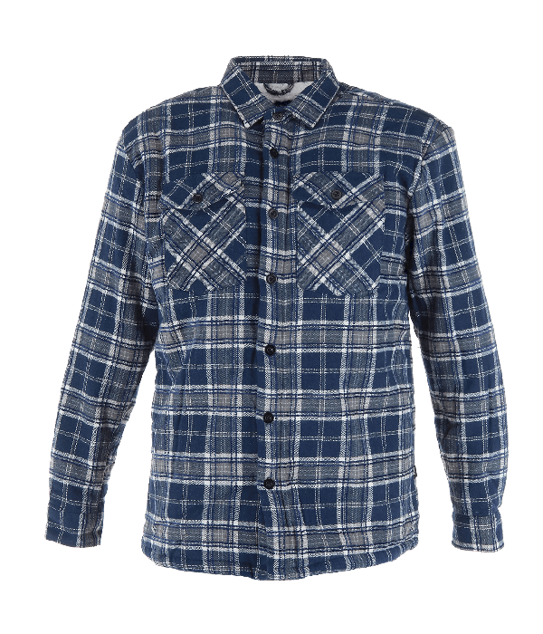 Slate padded skjorte