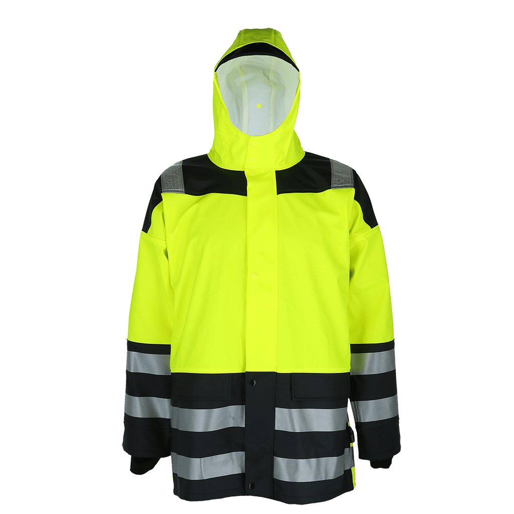 Gypsum regnjakke High Vis